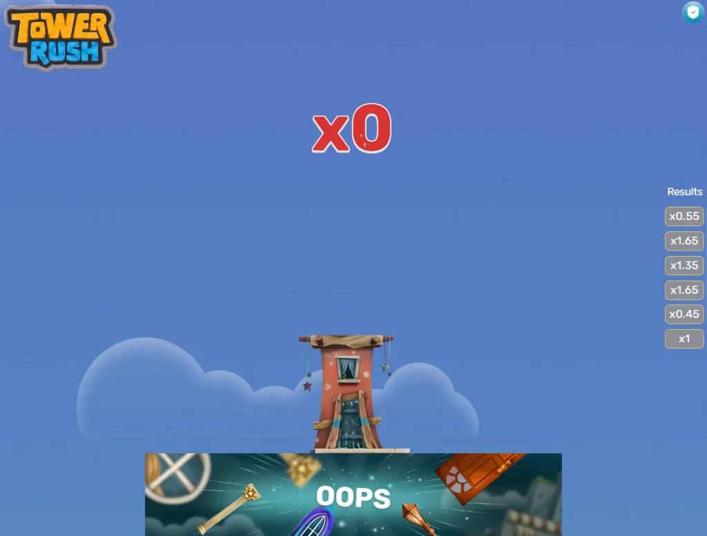 Tower Rush – Niederlage