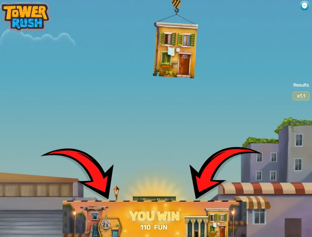 Tower Rush – Gewinne erzielen