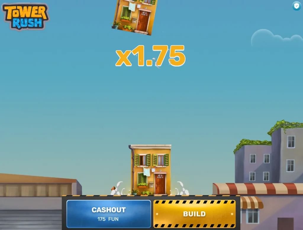 Tower Rush – Hoher Multiplikator